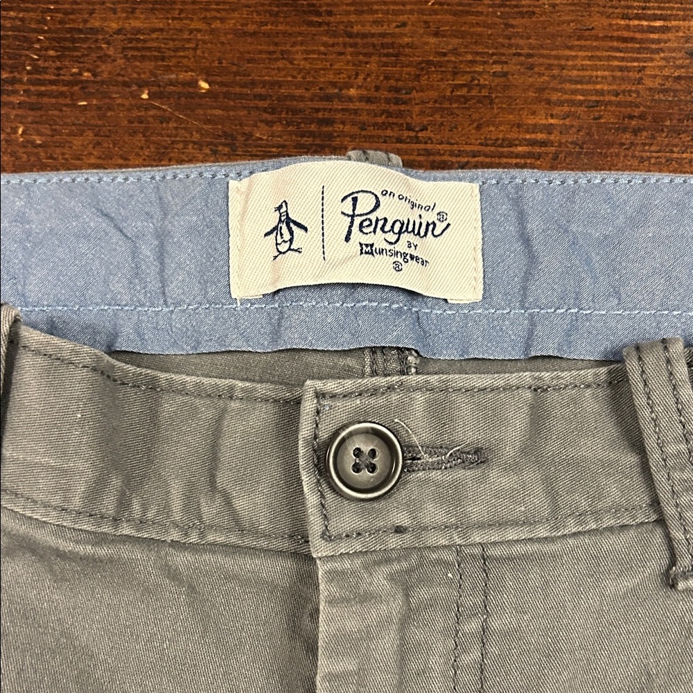Original Penguin 30x32 Gray Chinos lightweight comfortable